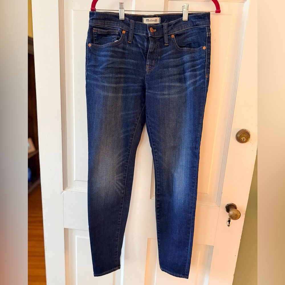 Madewell Dark Blue Skinny Jeans